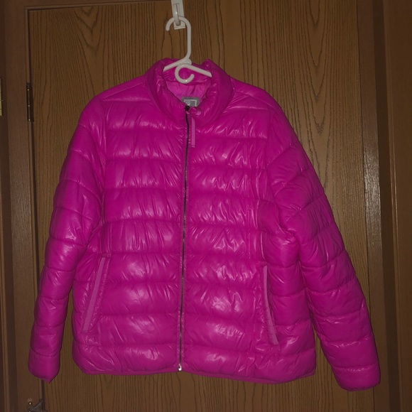 plus size hot pink jacket
